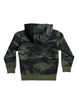quiksilver, Toko Bear - Zip-Up Hooded for Boys 2-7, FOUR LEAF CLOVER CAMO S318 (gph6) Toko Bear - Zip-Up Hooded for Boys 2-7 EQKFT03255