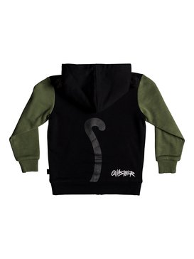 quiksilver, Seto Singe - Kapuzenpulli mit Reißverschluss für Jungen 2-7, BLACK (kvj0) Seto Singe - Zip-Up Hoodie for Boys 2-7 EQKFT03256