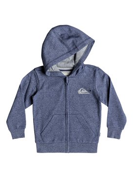 quiksilver, Legend - Kapuzenpulli mit Reißverschluss für Jungen 2-7, BIJOU BLUE HEATHER (bngh) Legend - Zip-Up Hoodie for Boys 2-7 EQKFT03263