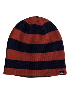 quiksilver, Quiksilver - Wendbares-Beanie für Jungen 2-7, MEDIEVAL BLUE (bte0) Quiksilver - Reversible Beanie for Boys 2-7 EQKHA03018