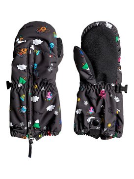 quiksilver, Mr Men Indie - Mitones de snowboard/esquí, BLACK (kvj0) Mr Men Indie - Snowboard/Ski Mittens EQKHN03003