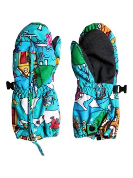 quiksilver, Mr Men Indie - Mitones de snowboard/esquí, MR MEN FUN TIMES (wbk6) Mr Men Indie - Snowboard/Ski Mittens EQKHN03003