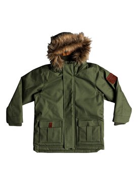 quiksilver, Tottori - Parka resistente al agua con capucha, FOUR LEAF CLOVER (gph0) Tottori - Water Resistant Hooded Parka EQKJK03087