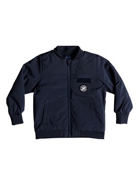 quiksilver, Mankai Sun - Water-Resistant Bomber Jacket for Boys 2-7, BLUE NIGHTS (btk0) Mankai Sun - Water-Resistant Bomber Jacket for Boys 2-7 EQKJK03089