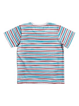 quiksilver, Rail Fiction - T Shirt col rond pour Garçon 2-7 ans, WHITE (wbb0) Rail Fiction - T-Shirt for Boys 2-7 EQKKT03125