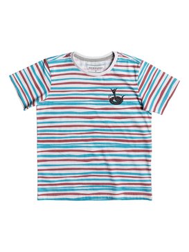 quiksilver, Rail Fiction - T Shirt col rond pour Garçon 2-7 ans, WHITE (wbb0) Rail Fiction - T-Shirt for Boys 2-7 EQKKT03125