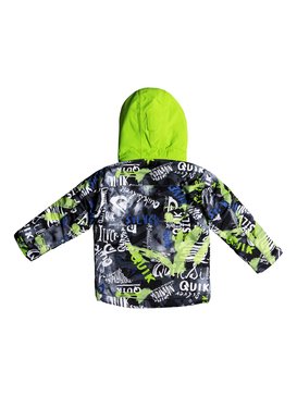 quiksilver, Little Mission - Veste de snow pour Garçon 2-7 ans, BLACK_CONSTRUCT (kvj5) Little Mission - Snow Jacket for Boys 2-7 EQKTJ03009