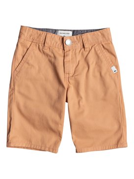 quiksilver, Everyday Light - Chino Shorts für Jungen 2-7, CADMIUM ORANGE (nhj0) Everyday Light - Chino Shorts for Boys 2-7 EQKWS03135