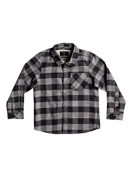 quiksilver, Motherfly Flannel - Camicia a maniche lunghe, TARMAC MOTHERFLY (kta1) Motherfly Flannel - Long Sleeve Shirt EQKWT03118