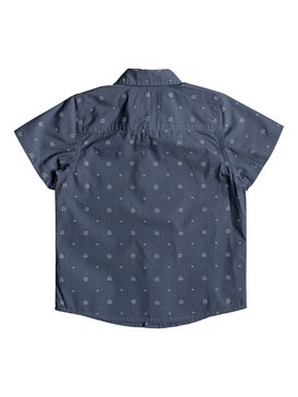 quiksilver, Kamanoa - Chemise à manches courtes pour Garçon 2-7 ans, VINTAGE INDIGO KAMANOA (byl6) Kamanoa - Short Sleeve Shirt for Boys 2-7 EQKWT03129