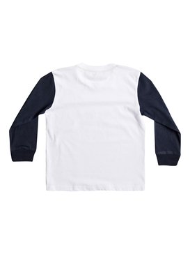 quiksilver, Лонгслив Carbon Pro Magnet, WHITE (wbb0) Carbon Pro Magnet - Super-Soft Long Sleeve T-Shirt EQKZT03130