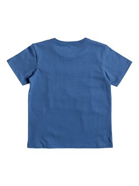 quiksilver, Classic Wemi - T Shirt col rond pour Garçon 2-7 ans, BRIGHT COBALT (bpc0) Classic Wemi - T-Shirt for Boys 2-7 EQKZT03188