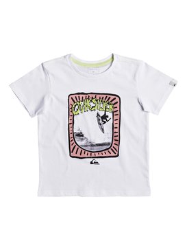 quiksilver, Classic Hulu Pena - T Shirt col rond, WHITE (wbb0) Classic Hulu Pena - T-Shirt EQKZT03193