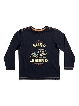 quiksilver, Classic Surf Legend - T-Shirt met Lange Mouwen, NAVY BLAZER (byj0) Classic Surf Legend - Long Sleeve T-Shirt EQKZT03200