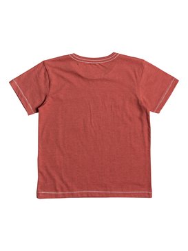 quiksilver, Heather Super TV - T Shirt col rond pour Garçon 2-7 ans, BAKED APPLE HEATHER (rnzh) Heather Super TV - T-Shirt for Boys 2-7 EQKZT03205