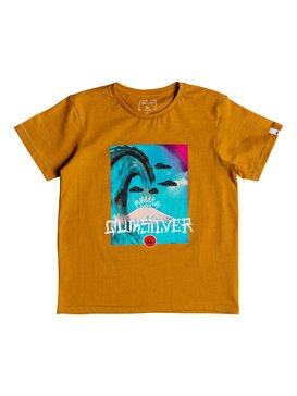 quiksilver, Super Fuji - T-Shirt für Jungen 2-7, INCA GOLD (nmy0) Super Fuji - T-Shirt for Boys 2-7 EQKZT03216