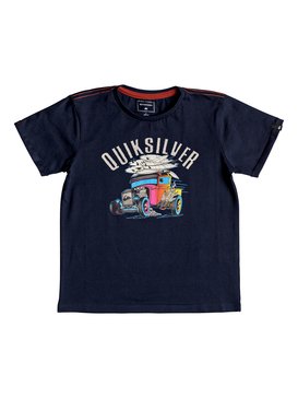quiksilver, Hot Rod - T-Shirt für Jungen 2-7, NAVY BLAZER (byj0) Hot Rod - T-Shirt for Boys 2-7 EQKZT03217