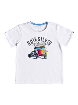 quiksilver, Hot Rod - T-Shirt für Jungen 2-7, WHITE (wbb0) Hot Rod - T-Shirt for Boys 2-7 EQKZT03217