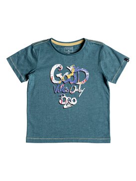 quiksilver, Quiksilver - T-shirt col rond pour Garçon 2-7 ans, TAPESTRY HEATHER (bphh) Quiksilver - T-Shirt for Boys 2-7 EQKZT03219