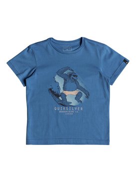 quiksilver, Freestyle - T-Shirt für Jungen 2-7, CENDRE BLUE (bll0) Freestyle - T-Shirt for Boys 2-7 EQKZT03220