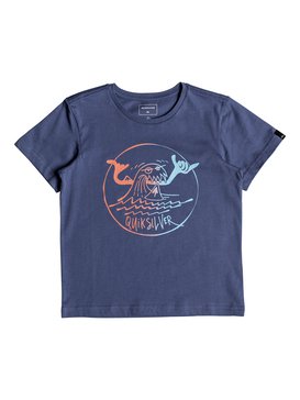 quiksilver, Monster Shakka - T-Shirt für Jungen 2-7, BIJOU BLUE (bng0) Monster Shakka - T-Shirt for Boys 2-7 EQKZT03221