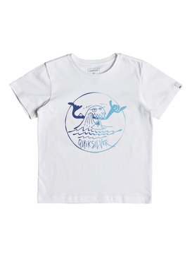 quiksilver, Monster Shakka - T-Shirt für Jungen 2-7, WHITE (wbb0) Monster Shakka - T-Shirt for Boys 2-7 EQKZT03221