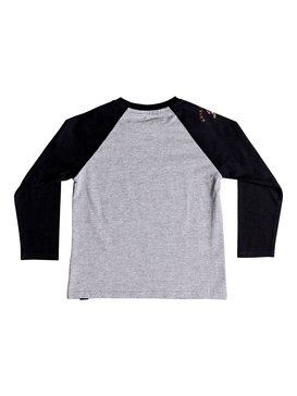 quiksilver, Quik Lunch - Longsleeve T-Shirt, ATHLETIC HEATHER (sgrh) Quik Lunch - Long Sleeve T-Shirt for Boys 2-7 EQKZT03234