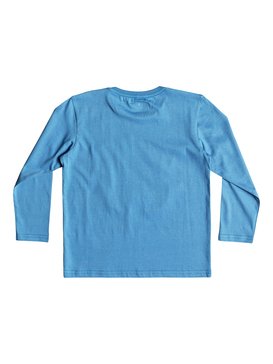 quiksilver, Hb Check - Longsleeve T-Shirt, CENDRE BLUE (bll0) Hb Check - Long Sleeve T-Shirt for Boys 2-7 EQKZT03240