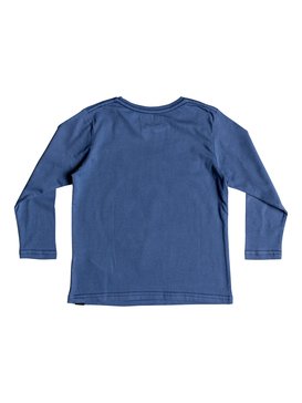 quiksilver, Electric - T-shirt à manches longues pour Garçon 2-7 ans, BIJOU BLUE (bng0) Electric - Long Sleeve T-Shirt for Boys 2-7 EQKZT03241