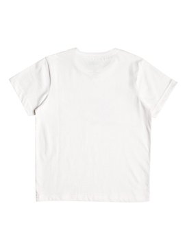 quiksilver, Snow Man Shred - T-shirt pour Garçon 2-7 ans, WHITE (wbb0) Snow Man Shred - T-Shirt for Boys 2-7 EQKZT03278