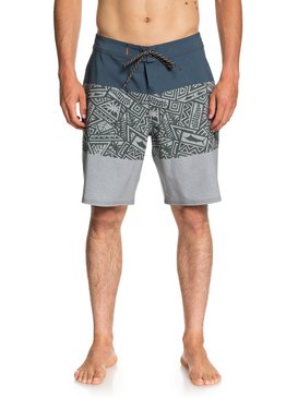 quiksilver, Waterman Liberty Triblock 20" Boardshorts, ORION BLUE (brg6) LIBERTY TRIBLOCK BOARDSHORT 20 EQMBS03045