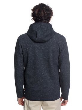 quiksilver, Waterman Trip Tech - Funktioneller Kapuzenpulli mit Halbreißverschluss für Männer, CHARCOAL HEATHER (ktah) Waterman Trip Tech - Technical Half-Zip Hoodie for Men EQMFT03022
