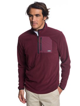 quiksilver, Waterman Boat Trip Technical Half-Zip Fleece, TAWNY PORT (rsp0) Waterman Boat Trip - Technical Half-Zip Fleece EQMFT03023