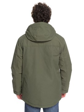 quiksilver, Waterman Weather - Giacca impermeabile con cappuccio, BEETLE (gqm0) Waterman Weather - Waterproof Hooded Jacket EQMJK03005