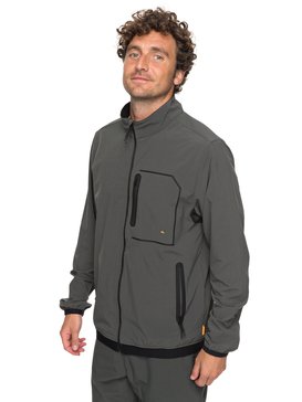 quiksilver, Waterman Quiksilver - Veste de paddle technique pour Homme, DARK SHADOW (krp0) Waterman Quiksilver - Technical Paddle Jacket for Men EQMJK03010