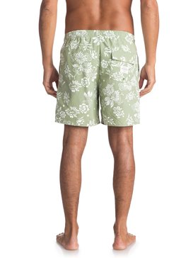 quiksilver, Пляжные шорты Om Floral, RESEDA (gfy0) Waterman Om Floral 17" - Swim Shorts for Men EQMJV03027