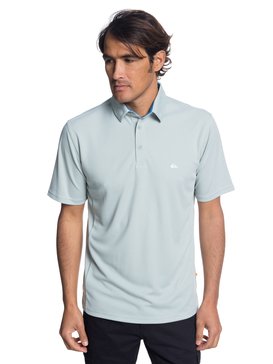 quiksilver, Waterman Water 2 Short Sleeve Polo Shirt, PIGEON (she0) WATER POLO 2 EQMKT03046