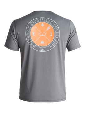 quiksilver, Waterman Mullaway - Camiseta de Surf Anfibia con Protección Solar UPF 50, QUIET SHADE (kze0) Waterman Mullaway - Amphibian UPF 50 Surf T-Shirt EQMWR03017