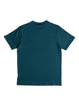 quiksilver, Waterman Watermark Short Sleeve UPF 50 Rash Guard, ORION BLUE HEATHER (brgh) WATERMARK SS EQMWR03039