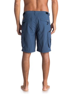 quiksilver, Шорты Waterman Skipper, DARK DENIM (brq0) Waterman Skipper - Cargo Shorts for Men EQMWS03016