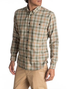 quiksilver, Waterman Cortez Straight - Camicia a maniche lunghe, BEETLE CORTEZ STRAIGHT (gqm1) Waterman Cortez Straight - Long Sleeve Shirt EQMWT03038