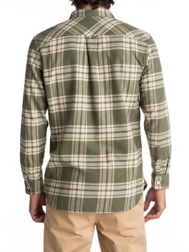 quiksilver, Waterman Moon Tides Flannel - Camicia a maniche lunghe, BEETLE MOON TIDES (gqm1) Waterman Moon Tides Flannel - Long Sleeve Shirt EQMWT03075