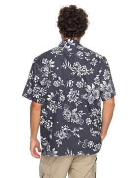 quiksilver, Рубашка с коротким рукавом Waterman Omfloral, DARK SHADOW OMFLORAL (krp6) Waterman Omfloral - Short Sleeve Shirt EQMWT03112