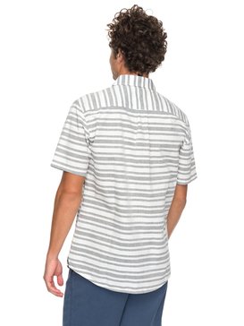 quiksilver, Рубашка с коротким рукавом Waterman Flying First, DARK SHADOW FLYING FIRST (krp3) Waterman Flying First - Short Sleeve Shirt for Men EQMWT03115