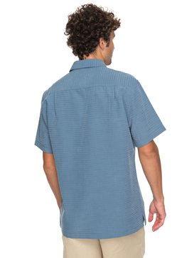 quiksilver, Waterman Centinela 4 - Chemise à manches courtes, DARK DENIM (brq0) Waterman Centinela 4 - Short Sleeve Shirt EQMWT03148