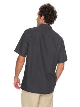 quiksilver, Рубашка с коротким рукавом Waterman Centinela, BLACK (kvj0) Waterman Centinela 4 - Short Sleeve Shirt for Men EQMWT03148