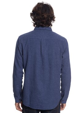 quiksilver, Waterman Irish Rocks Flannel - Camisa de manga larga para Hombre, PARISIAN NIGHT (byp0) Waterman Irish Rocks Flannel - Long Sleeve Shirt for Men EQMWT03177