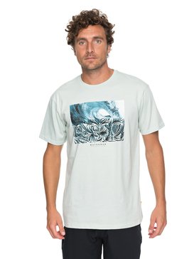 quiksilver, Waterman No Ko Loko - T Shirt col rond pour Homme, MISTY BLUE (bep0) Waterman No Ko Loko - T-Shirt for Men EQMZT03069