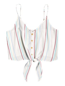 Quiksilver Womens - Button-Front Cropped Strappy Top  EQWWT03009