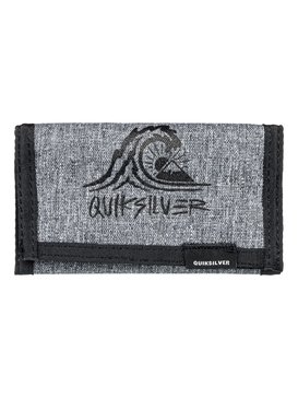quiksilver, The Everydaily - Dreifach faltbares Portemonnaie für Männer, DARK GREY HEATHER (krph) The Everydaily - Tri-Fold Wallet for Men EQYAA03530